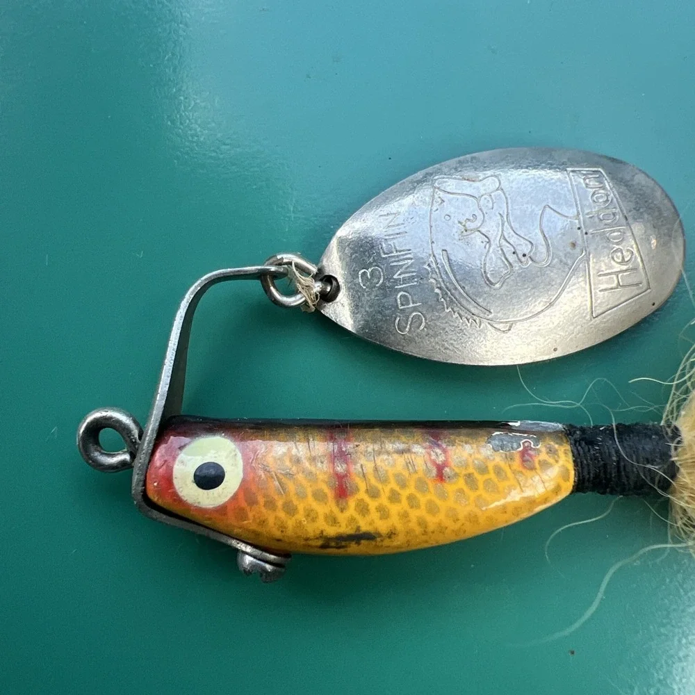 Vintage Heddon 3 Spinfin